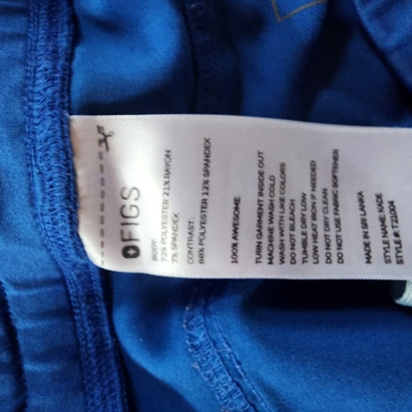 Blue Scrub Set - Picture 4 of 5